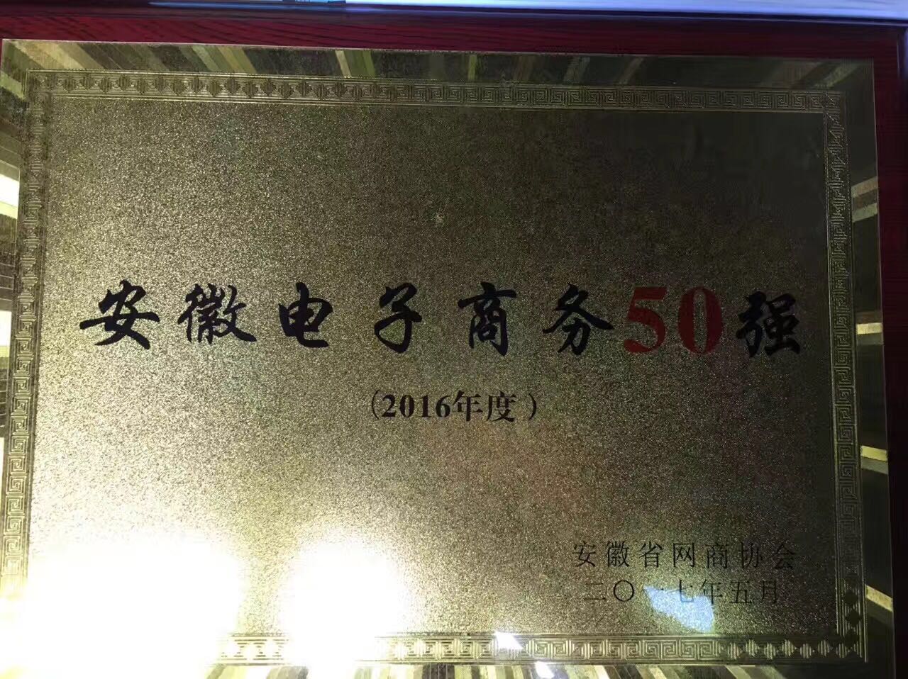 华银茶油荣获“2016年度安徽电子商务50强企业”(图4)
